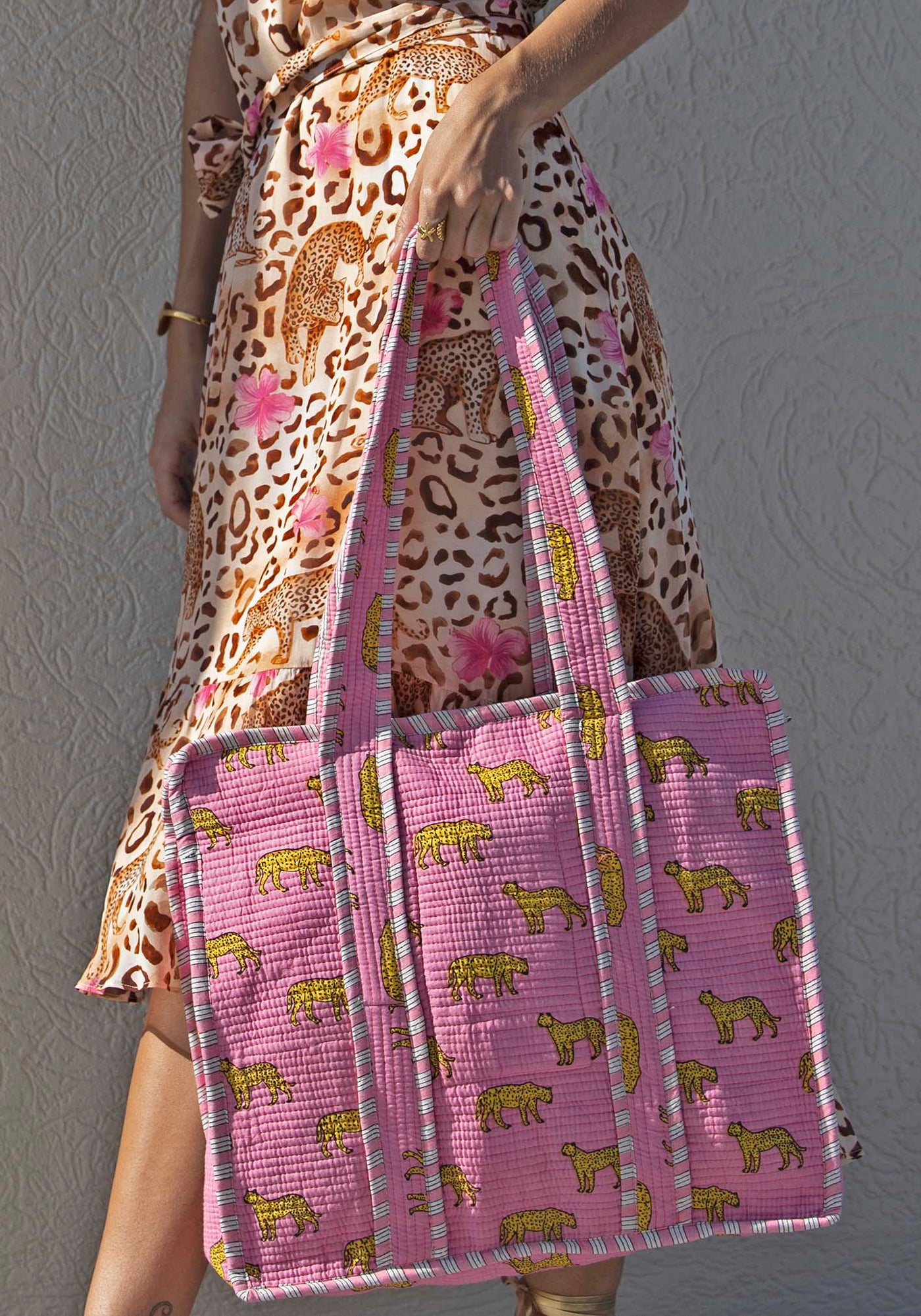 Pink Carnivale Tote Bag