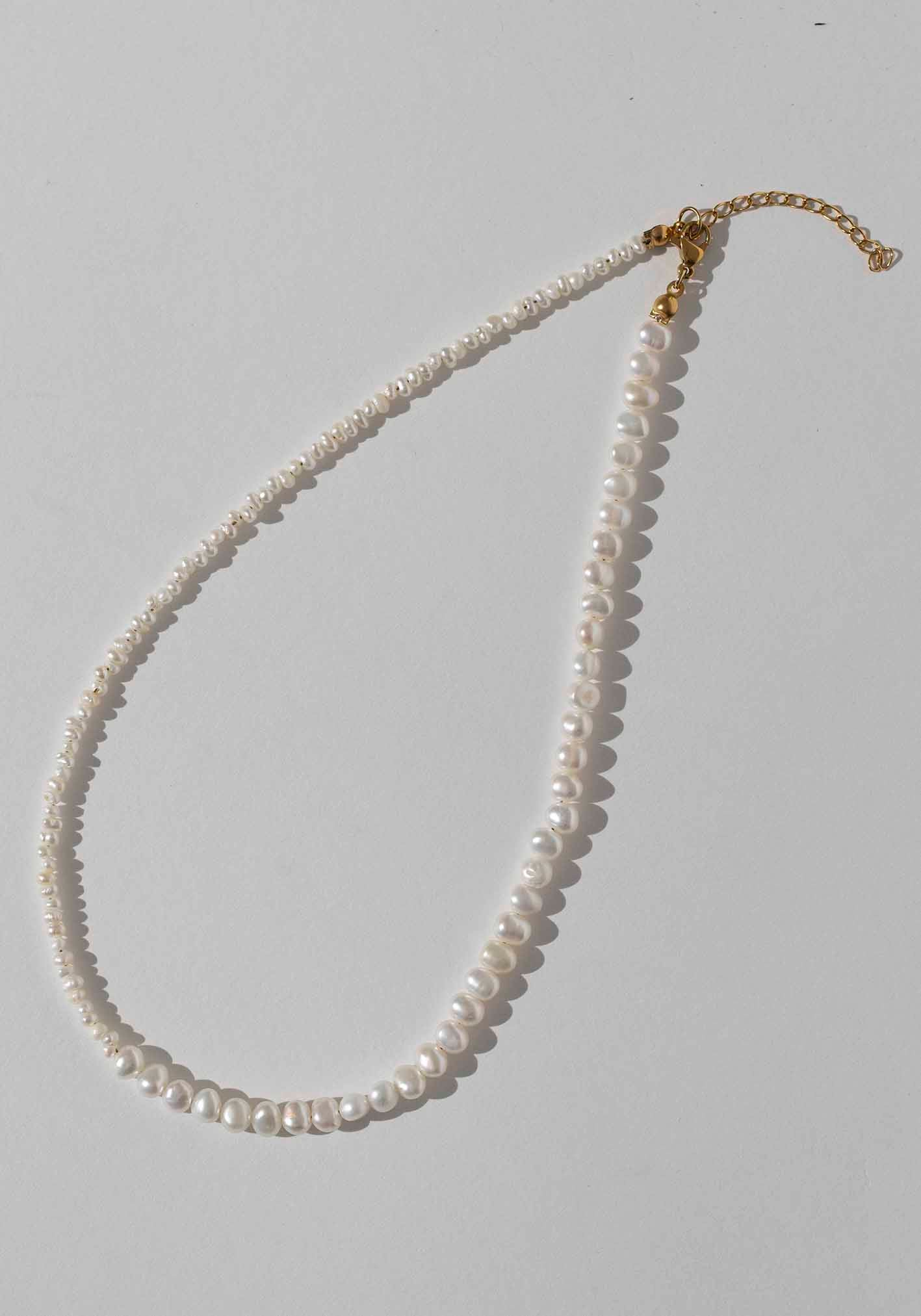 Pink Moon Freshwater Pearl Necklace