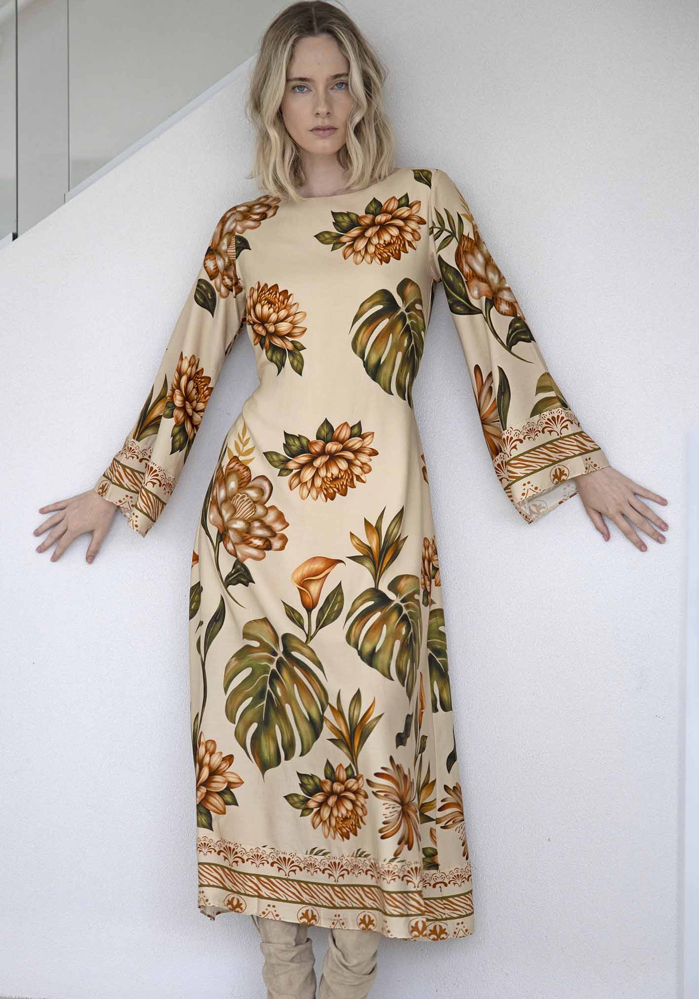 Poets Floral Maxi Dress