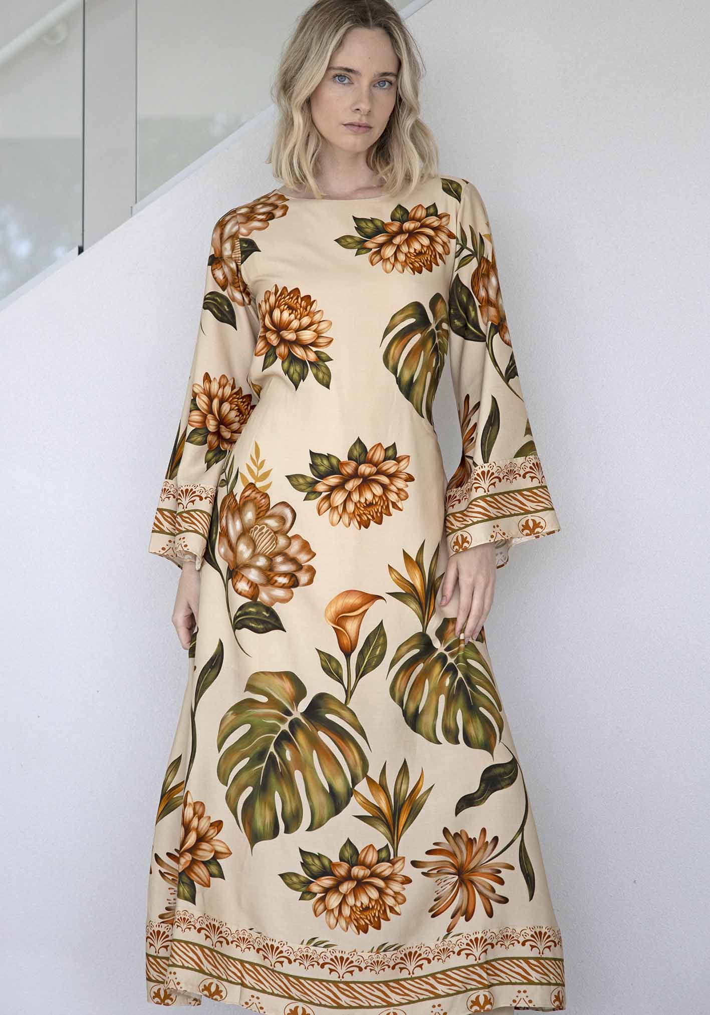 Poets Floral Maxi Dress