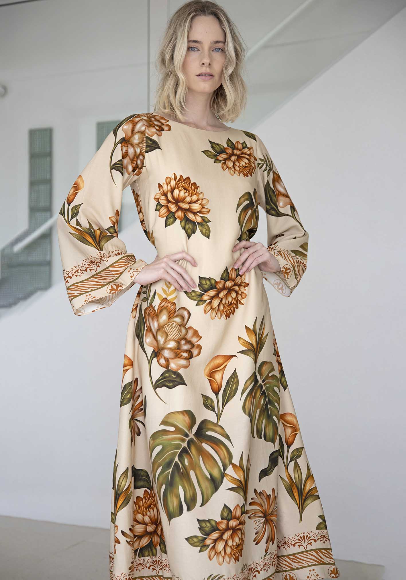 Poets Floral Maxi Dress
