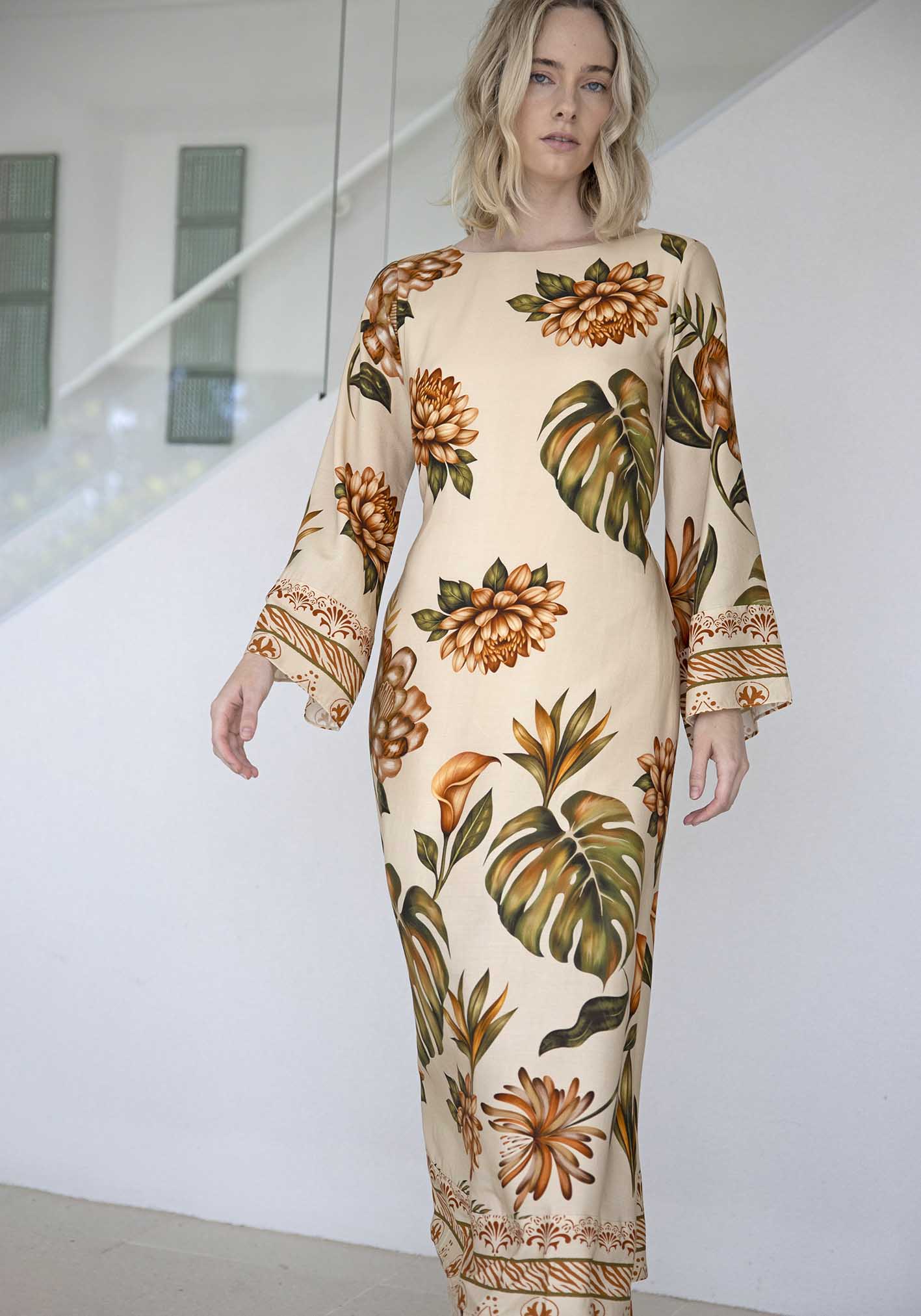 Poets Floral Maxi Dress