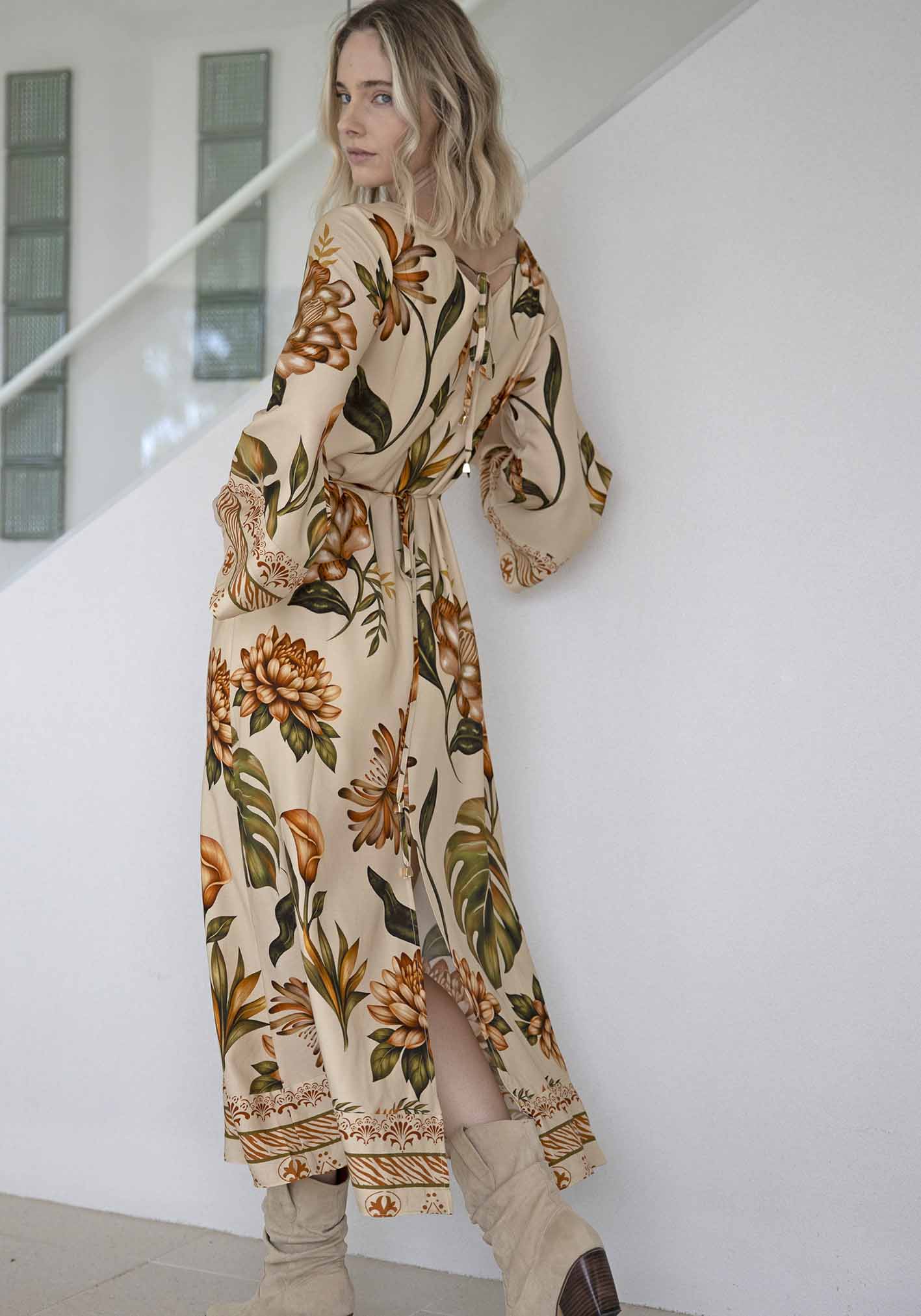 Poets Floral Maxi Dress