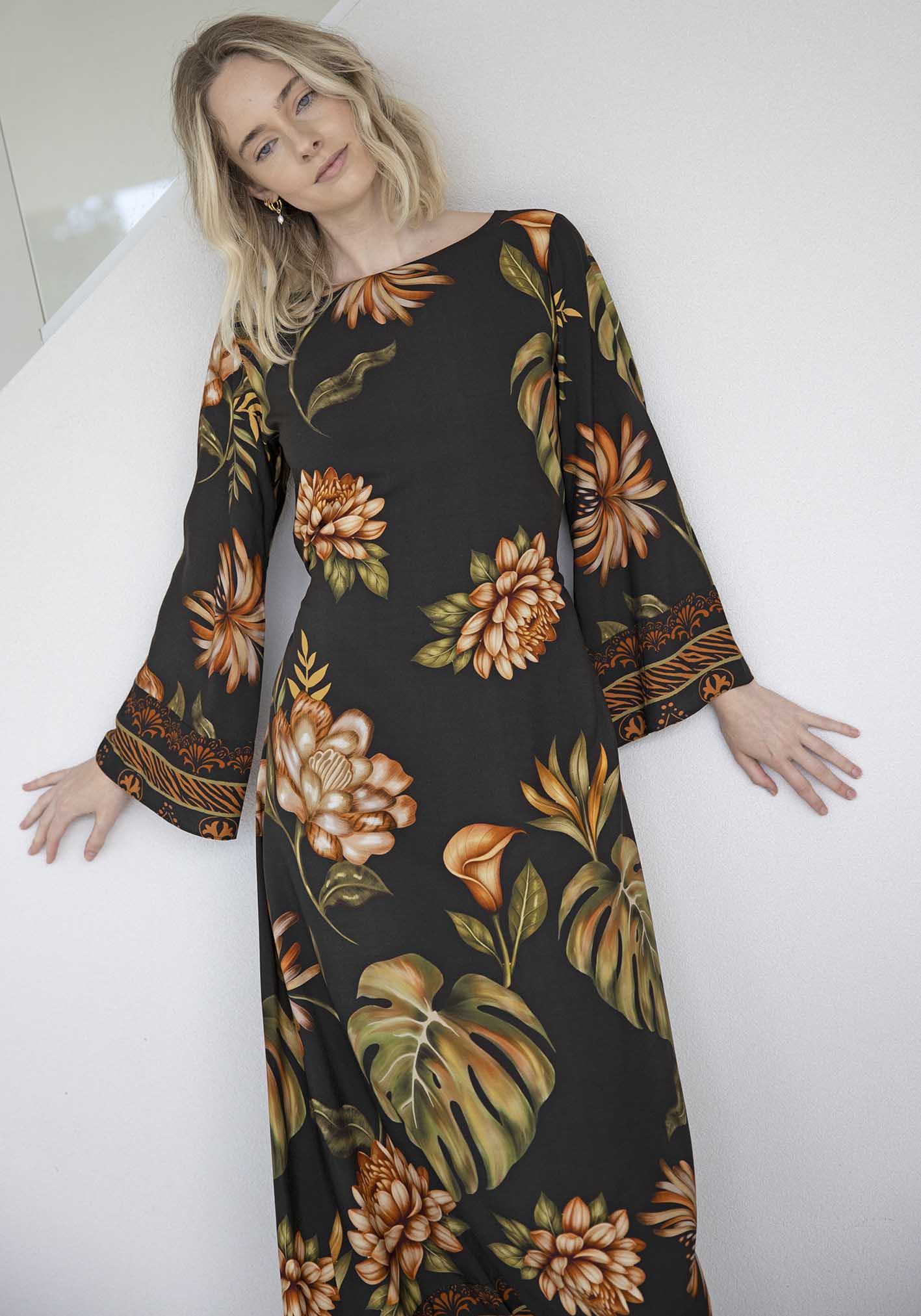 Rebellion Floral Maxi Dress