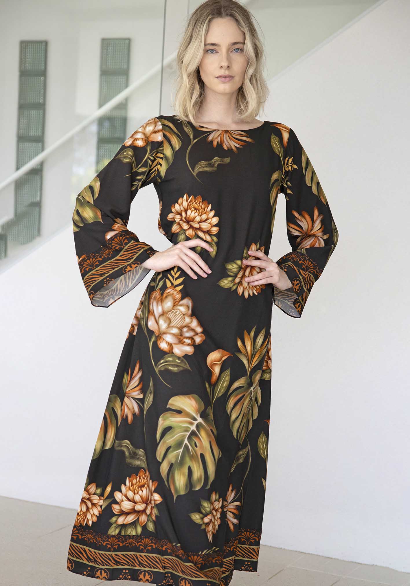 Rebellion Floral Maxi Dress