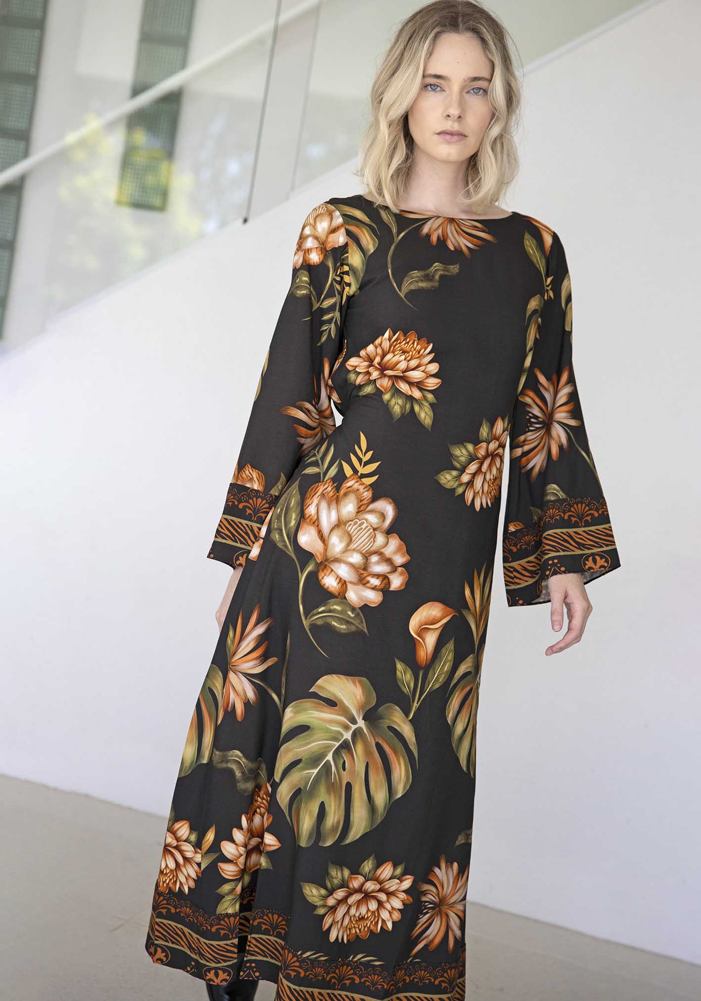 Rebellion Floral Maxi Dress