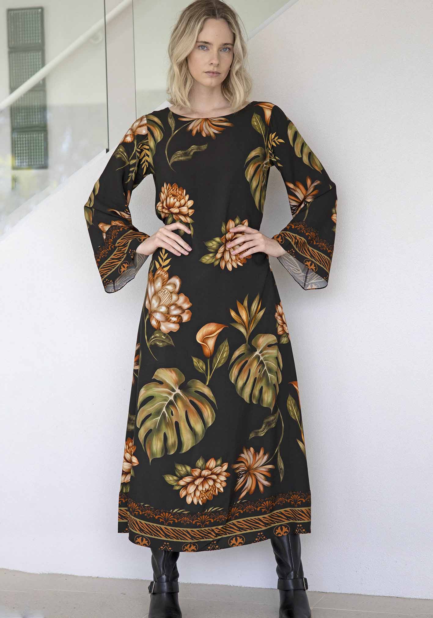 Rebellion Floral Maxi Dress