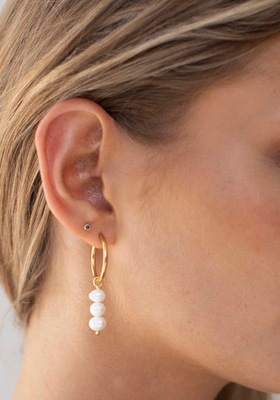 Sea Treasure Freshwater Pearl Earrings