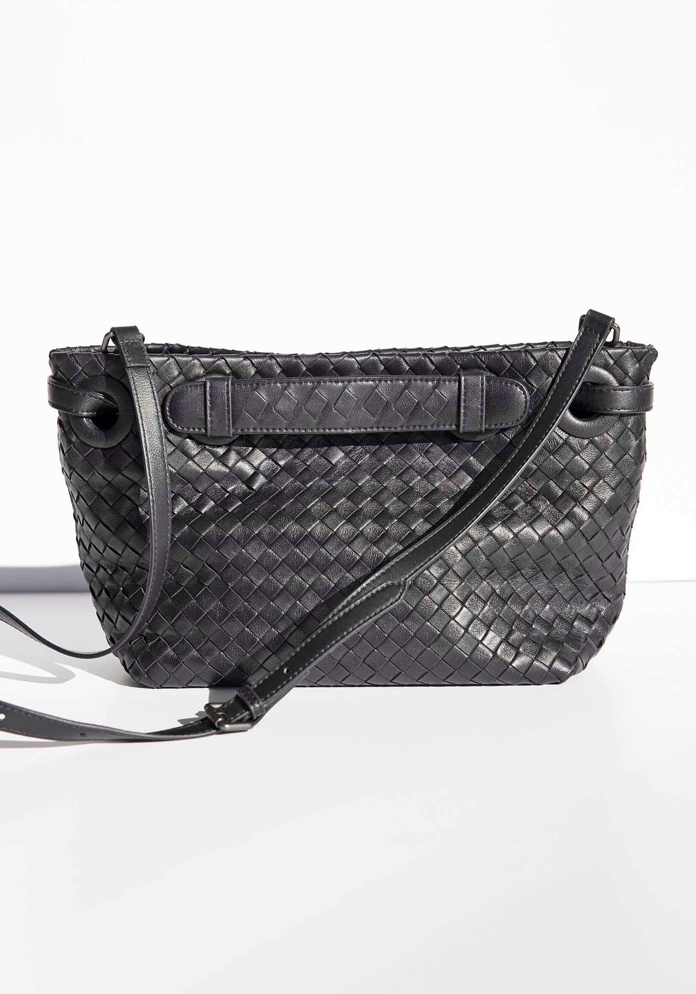 Siena Woven Leather Bag