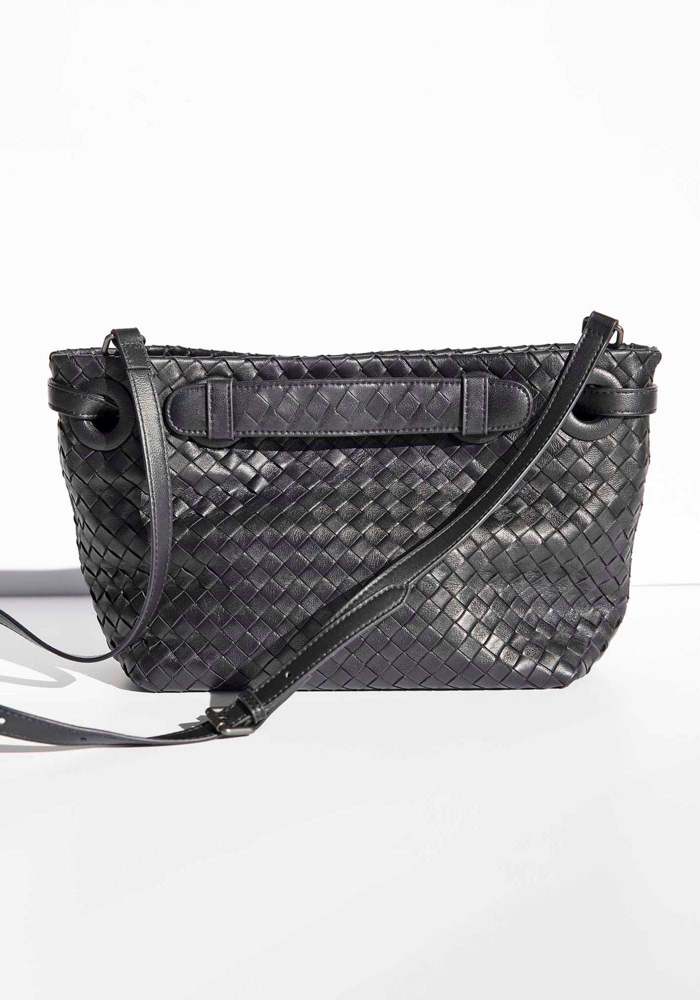Siena Woven Leather Bag