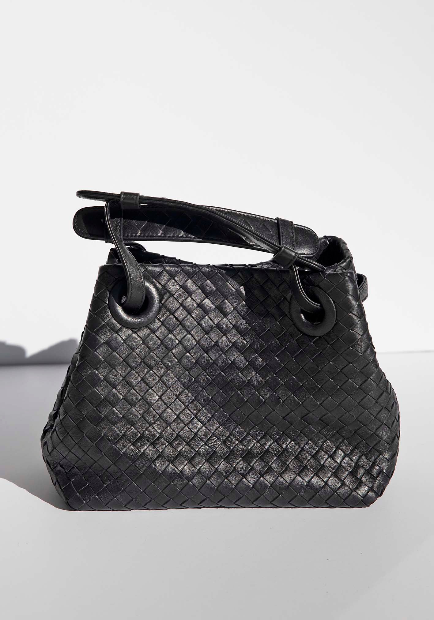 Siena Woven Leather Bag
