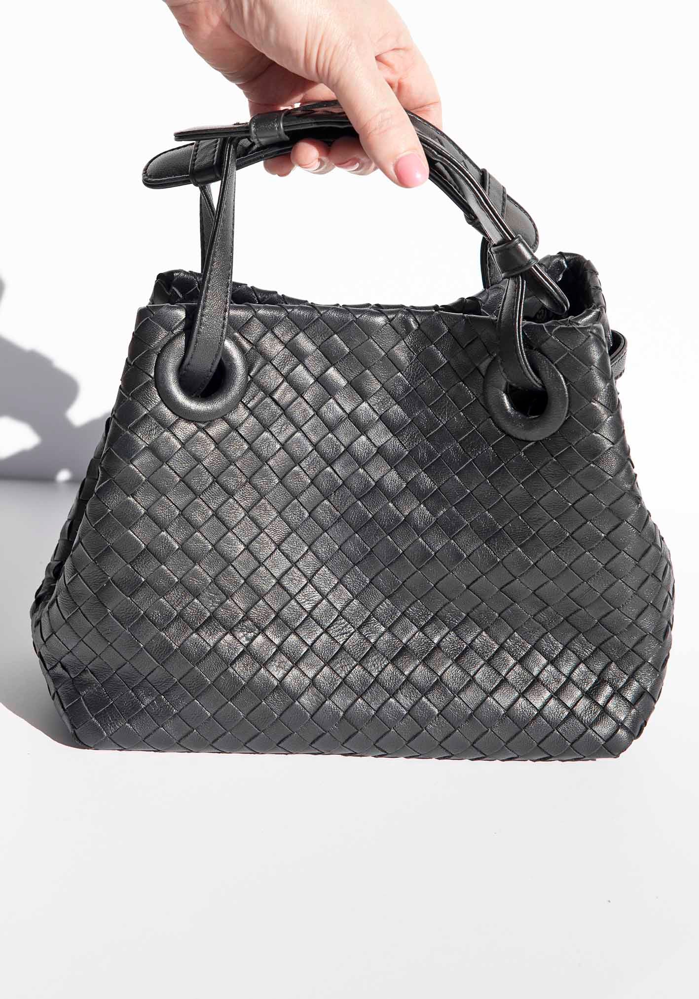 Siena Woven Leather Bag