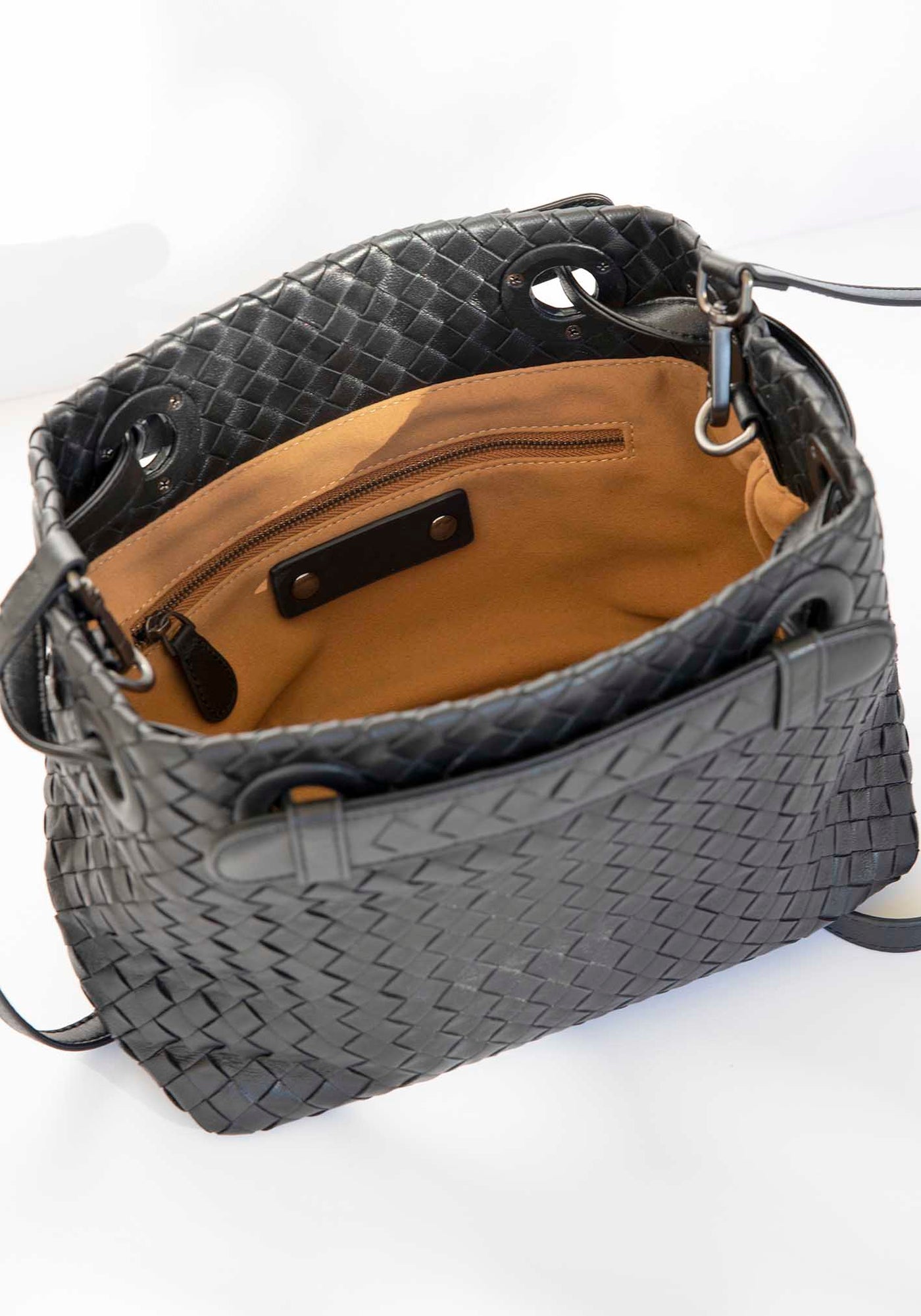 Siena Woven Leather Bag