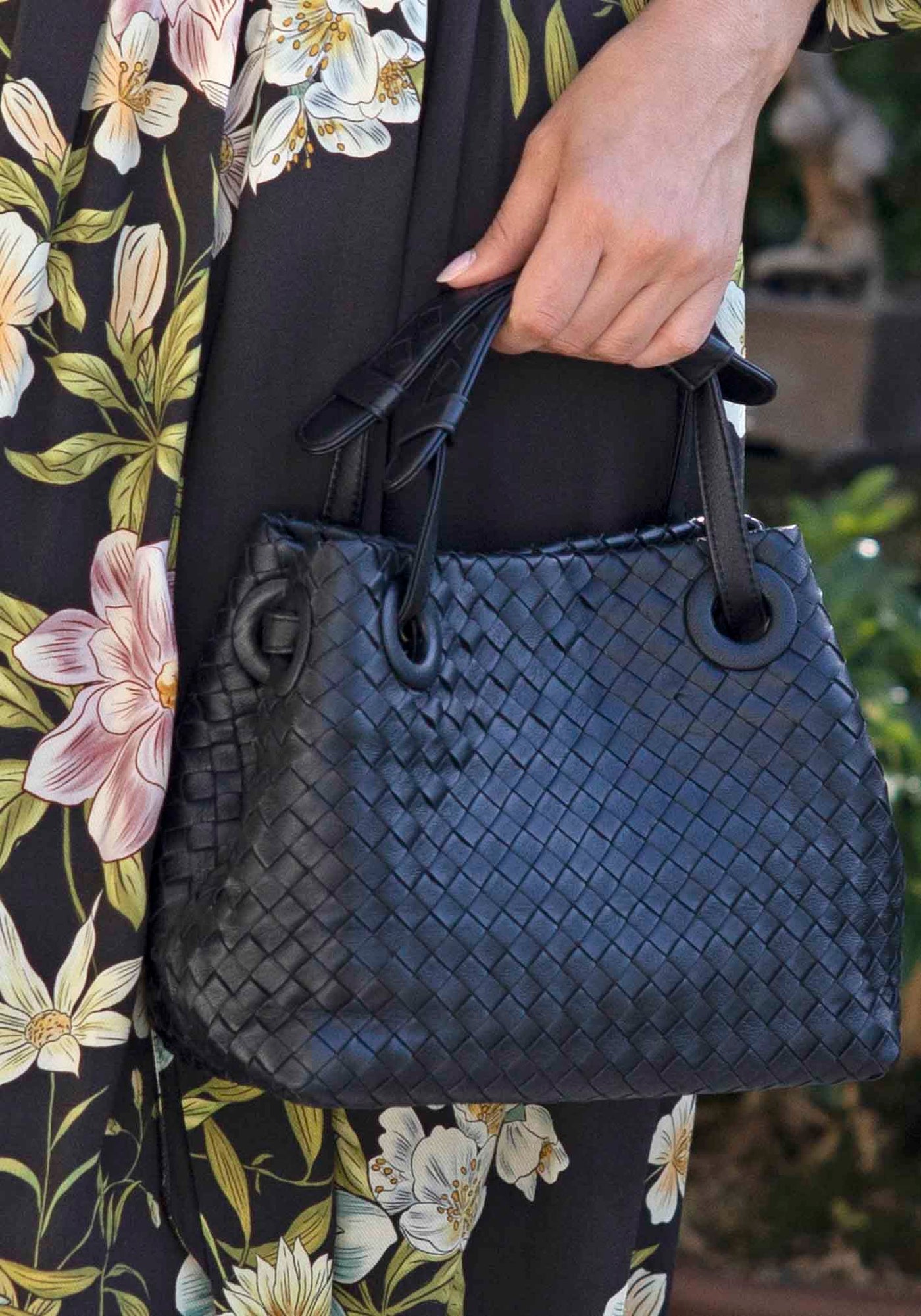 Siena Woven Leather Bag