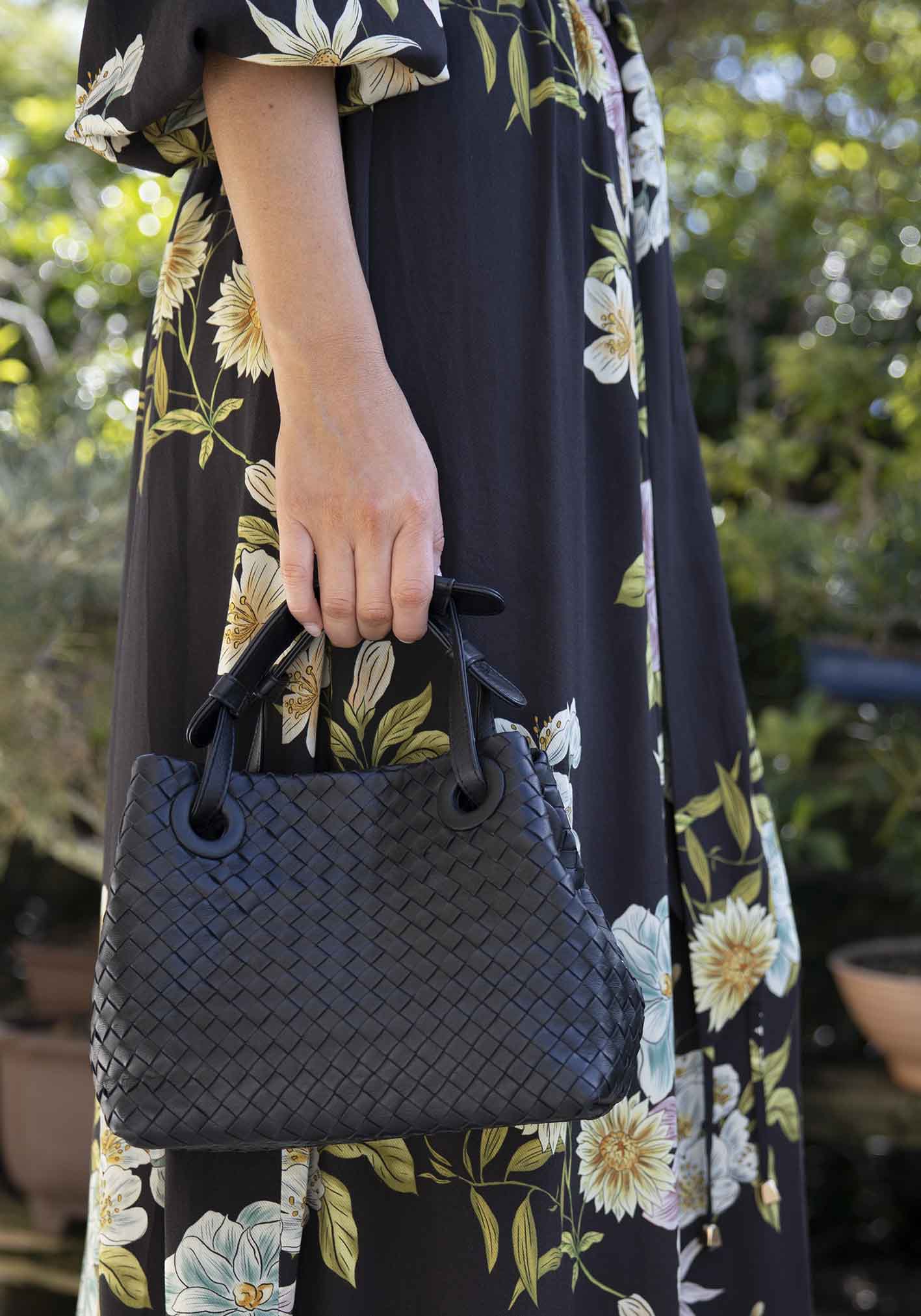 Siena Woven Leather Bag