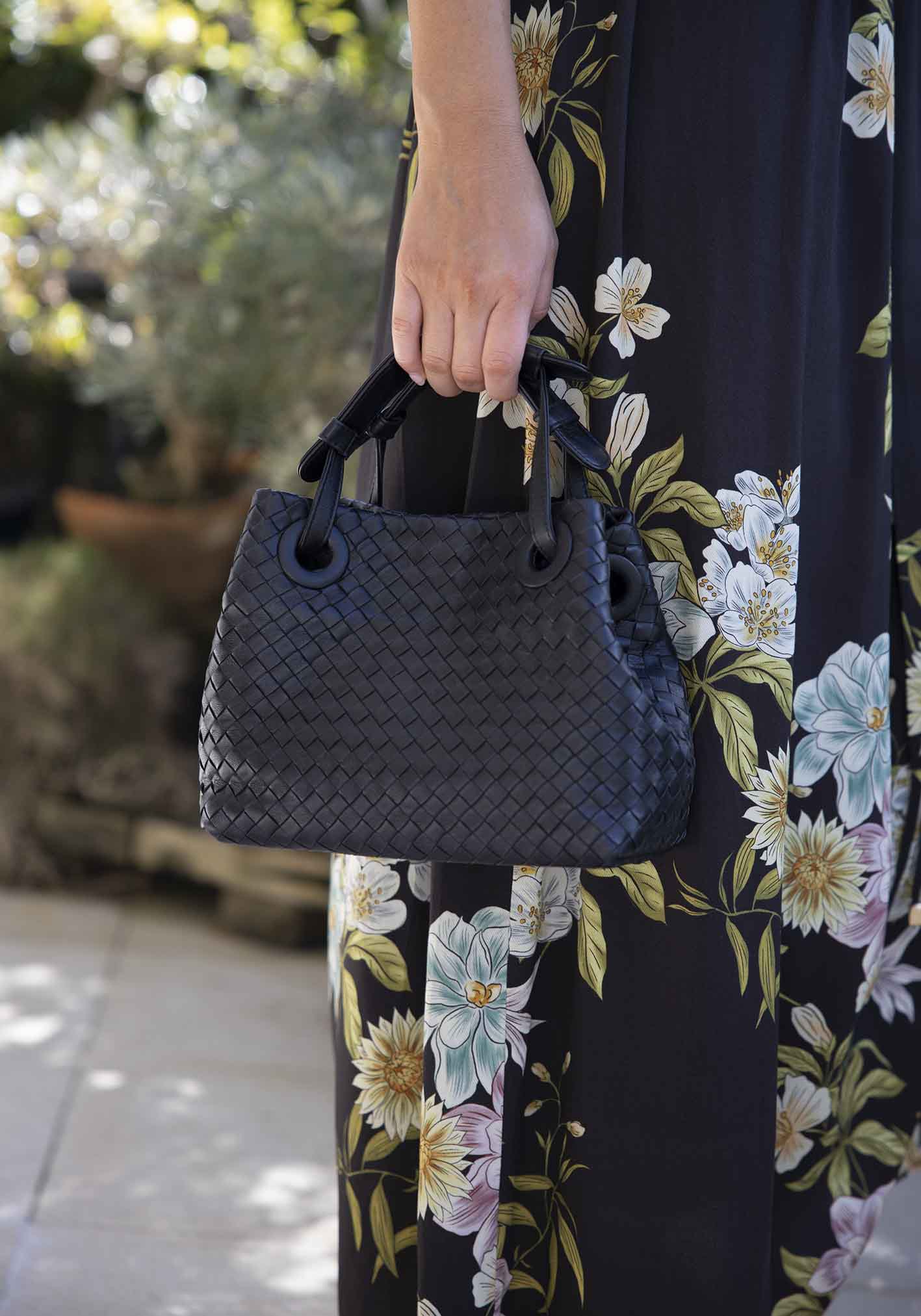 Siena Woven Leather Bag