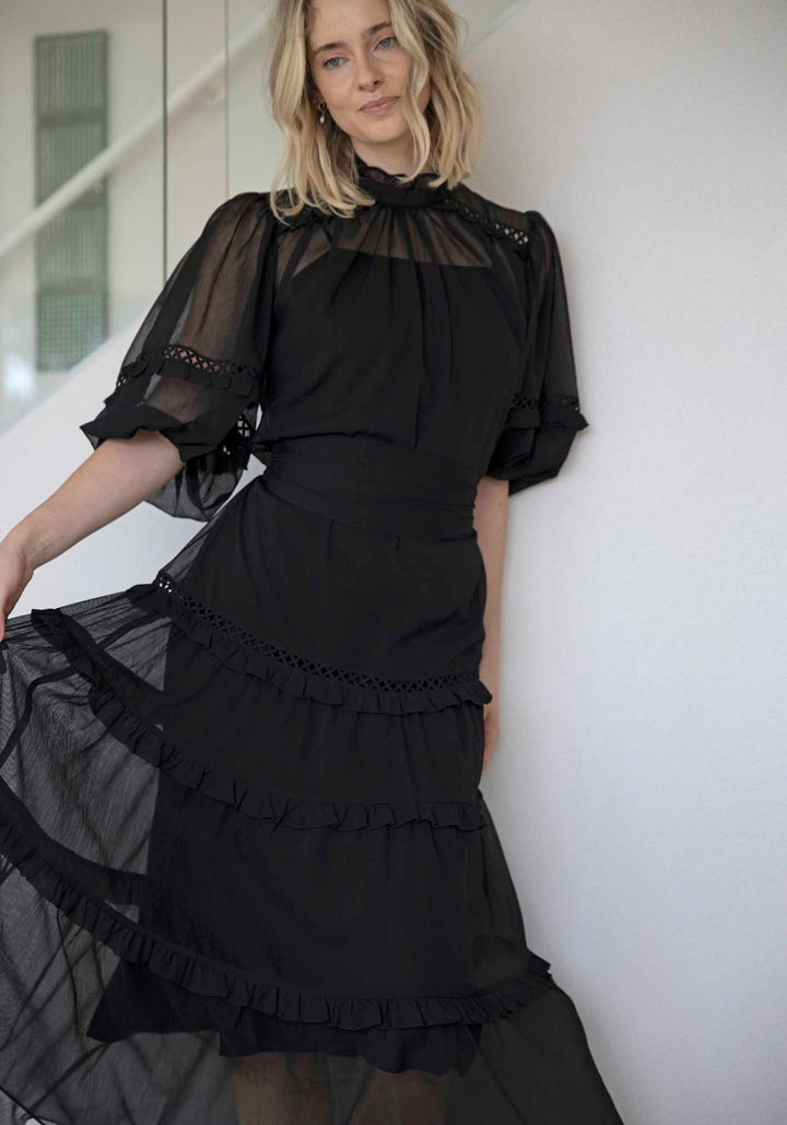 Sorceress Black Maxi Dress — Three of Something