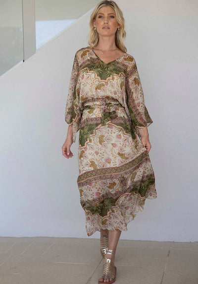 Spellbound Garden Resort Maxi Dress