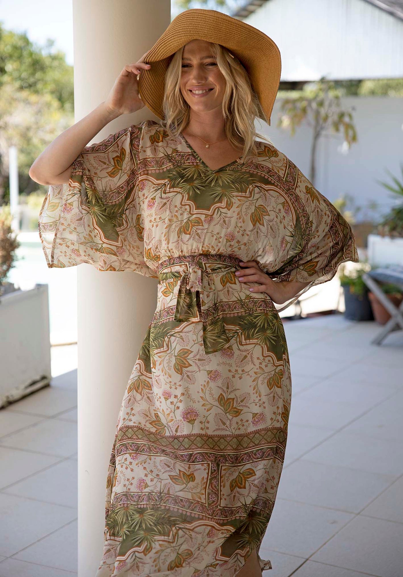 Spellbound Garden Resort Maxi Dress