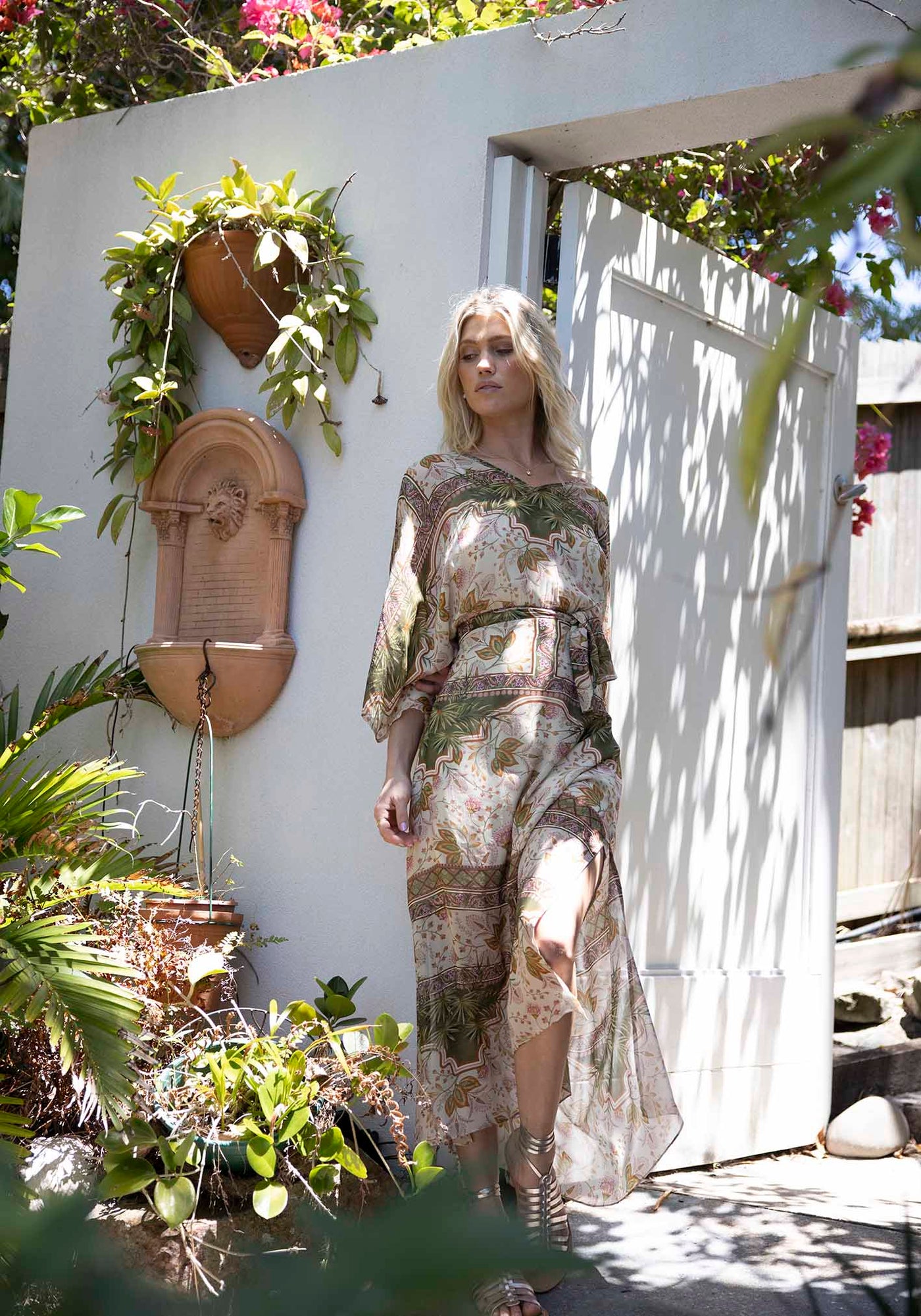 Spellbound Garden Resort Maxi Dress