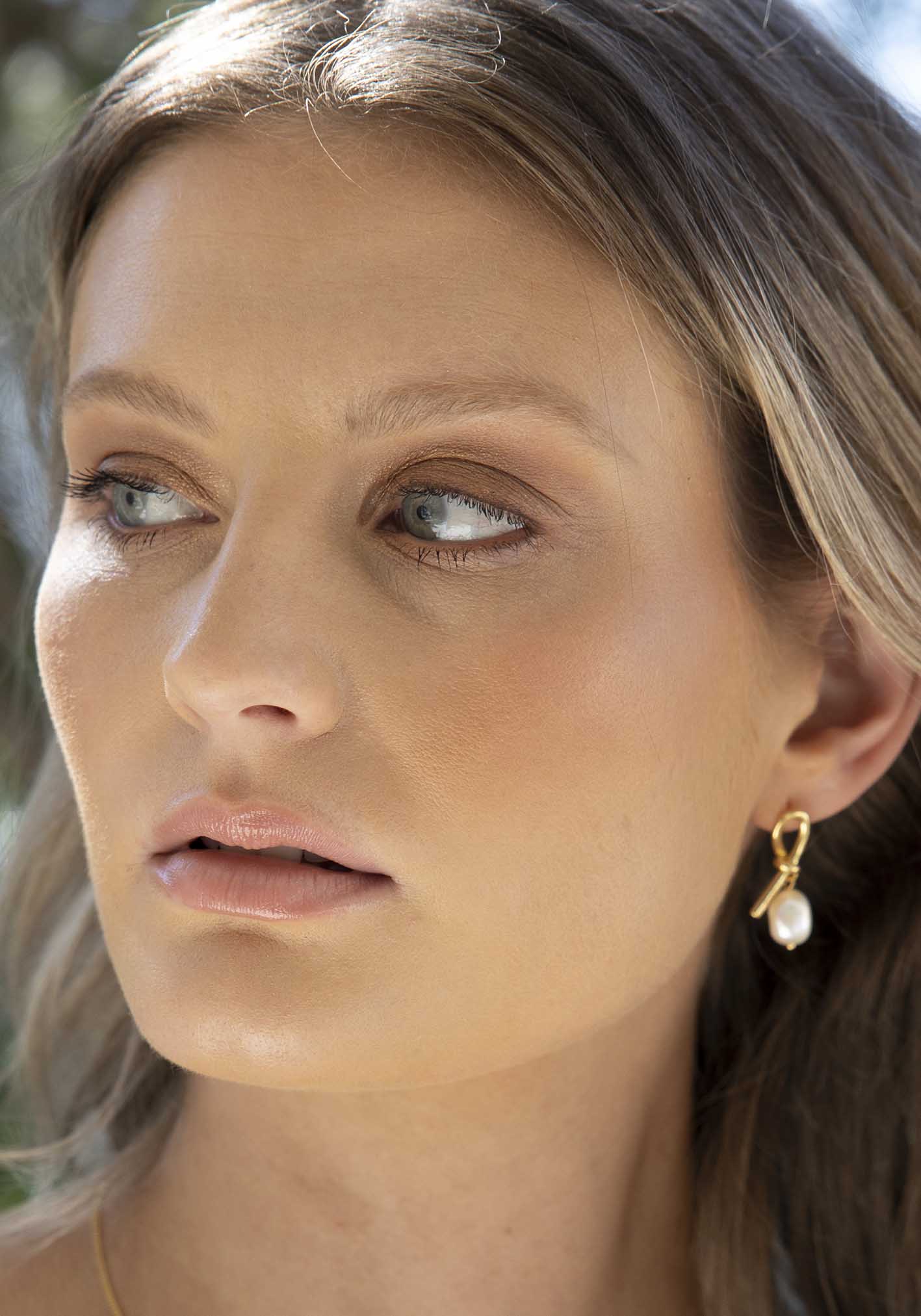 Still Water Pearl Earrings