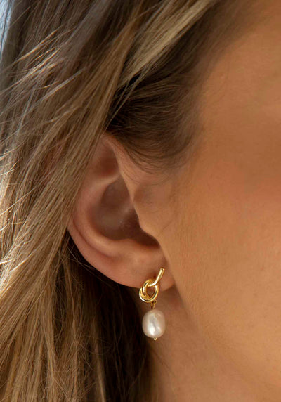 Still Water Pearl Earrings