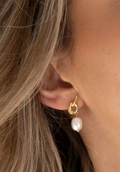 Still Water Pearl Earrings
