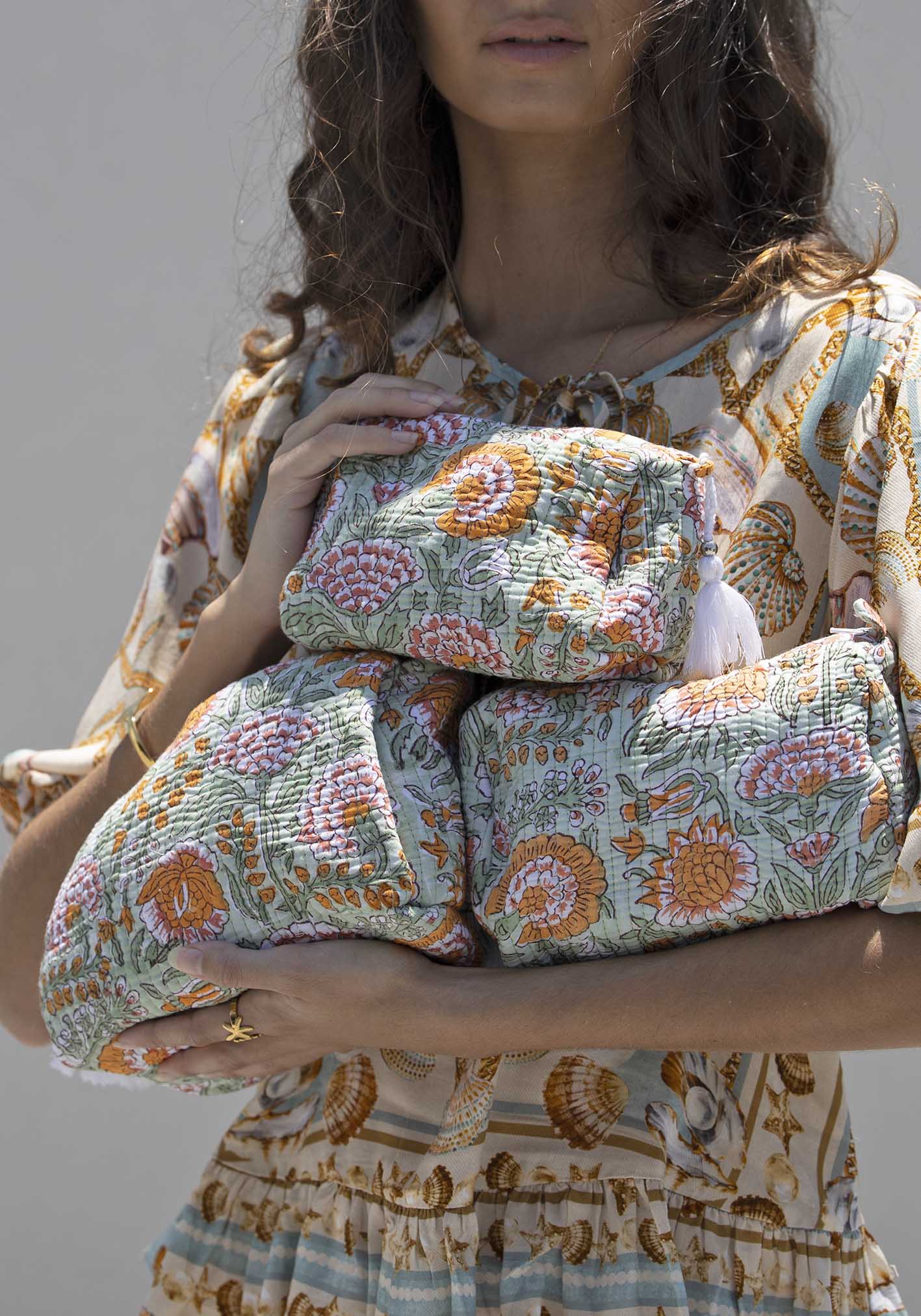 Sunlight Floral Bag Set