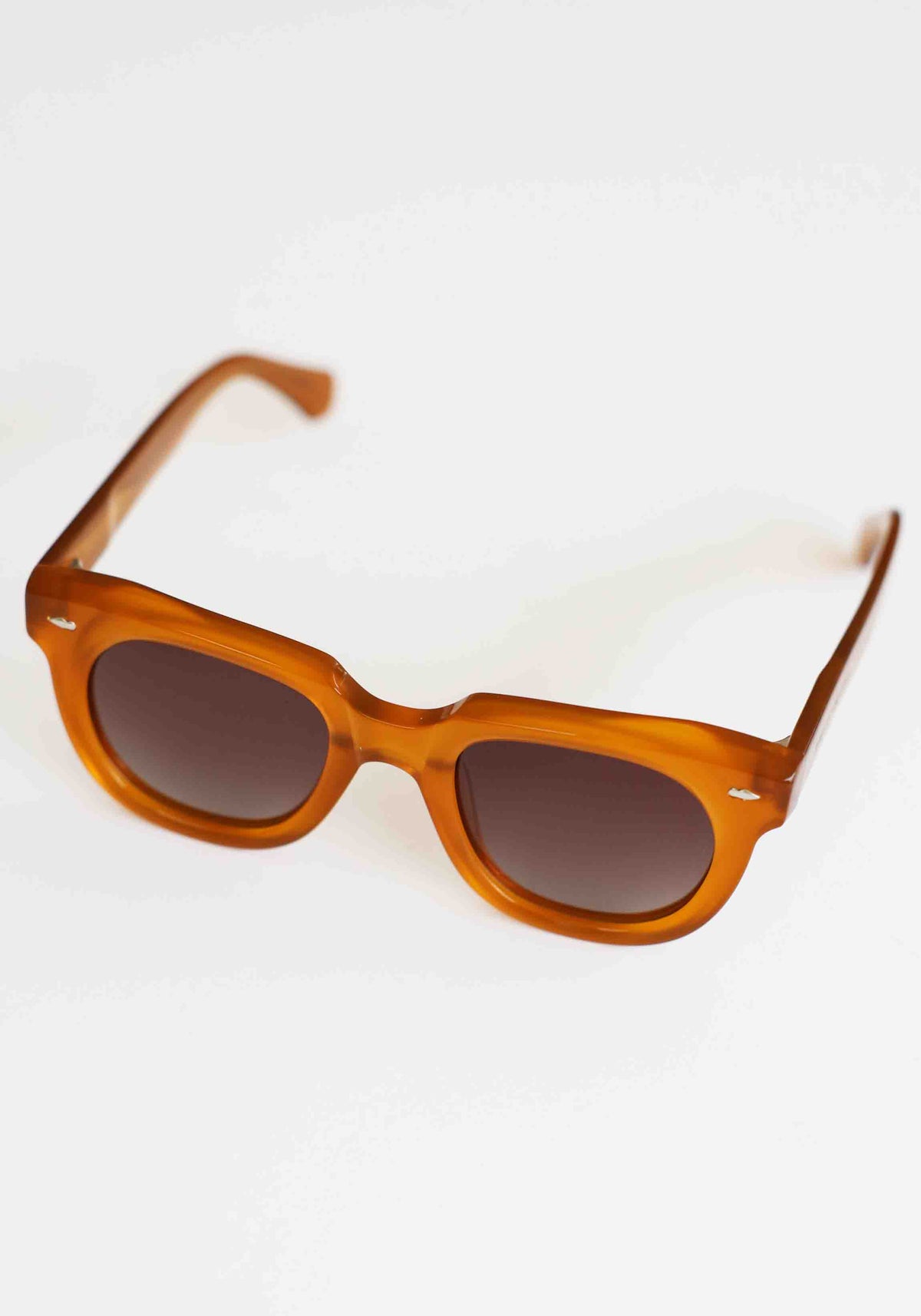 The Claudette Amber Sunglasses