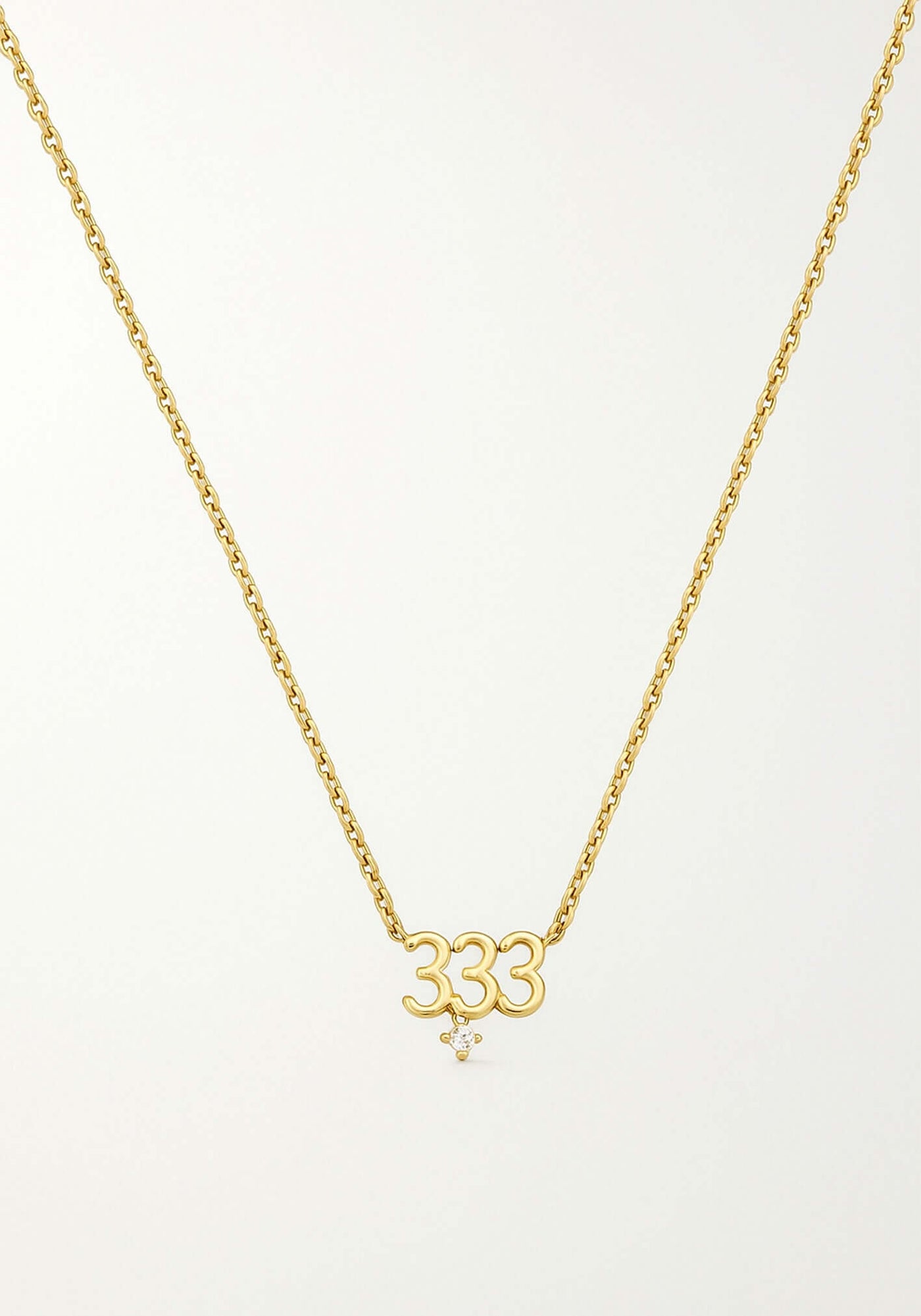 Trinity Blessings Gold Necklace