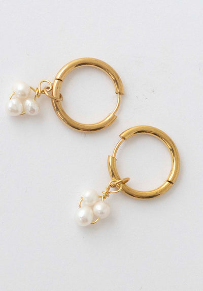 Two Strangers Freshwater Pearl Earrings
