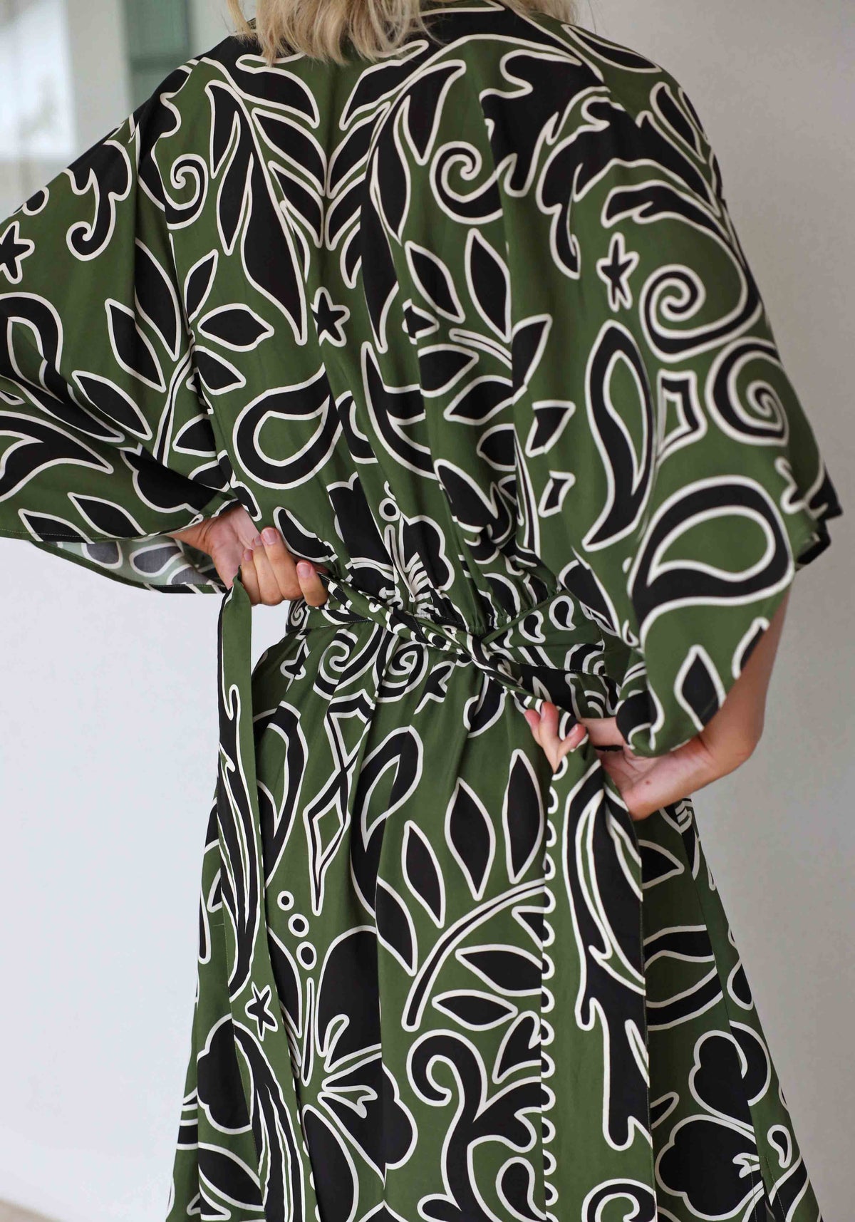 Villa Fiora Resort Kaftan Maxi Dress