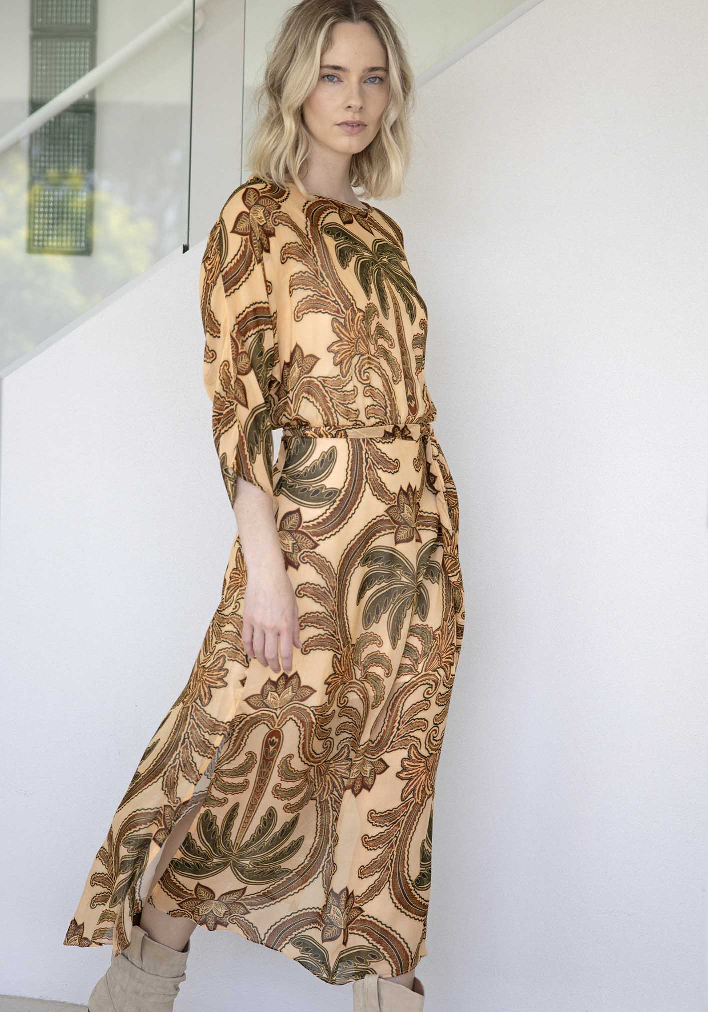 Zanzibar Palm Resort Kaftan Dress