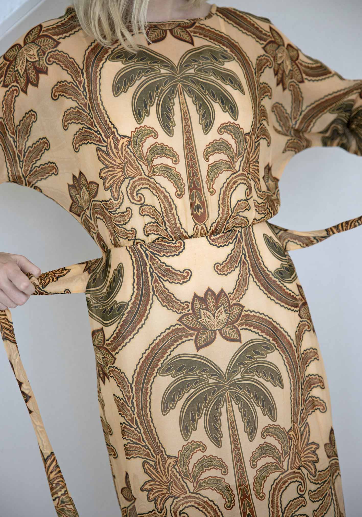 Zanzibar Palm Resort Kaftan Dress