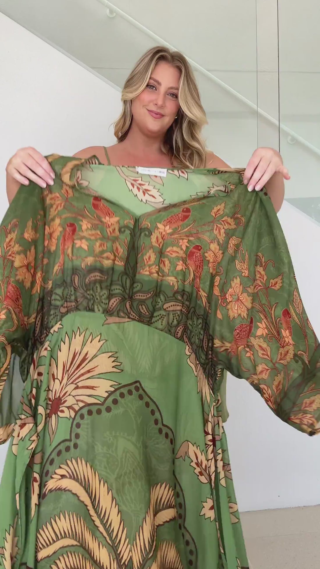 Oasis Resort Maxi Dress by Three of Something