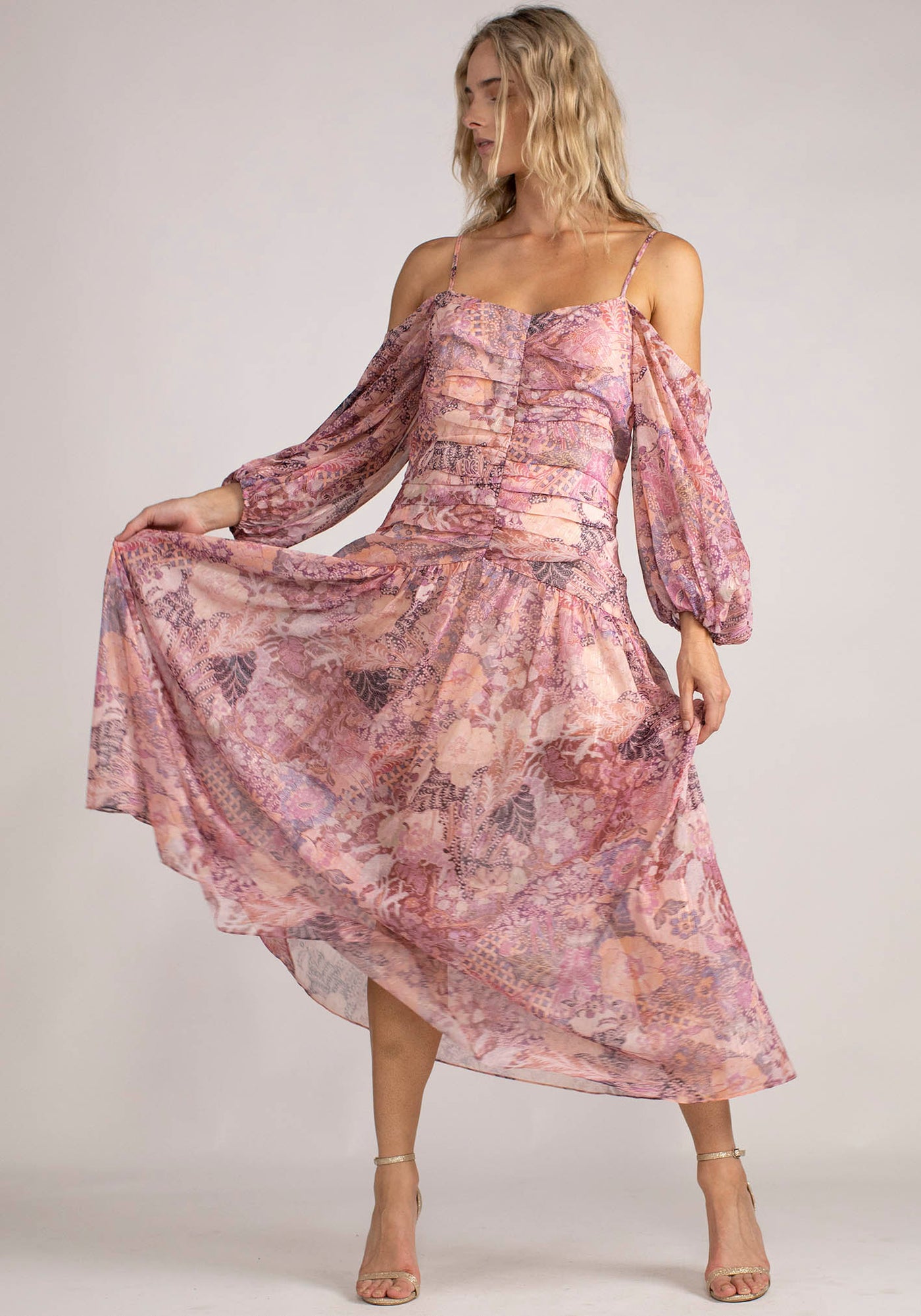 Imagination Batik Phoenix Floral Maxi Dress | Maxi Dress Australia