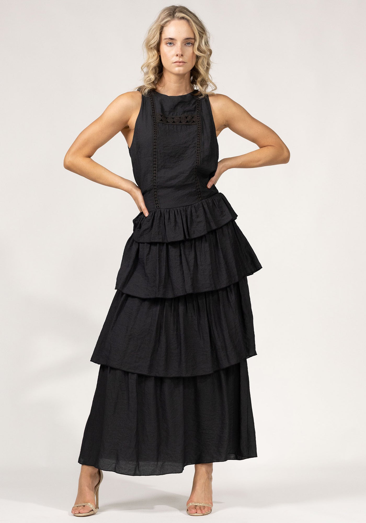 Serendipity Black Maxi Dress | Maxi Dress Australia