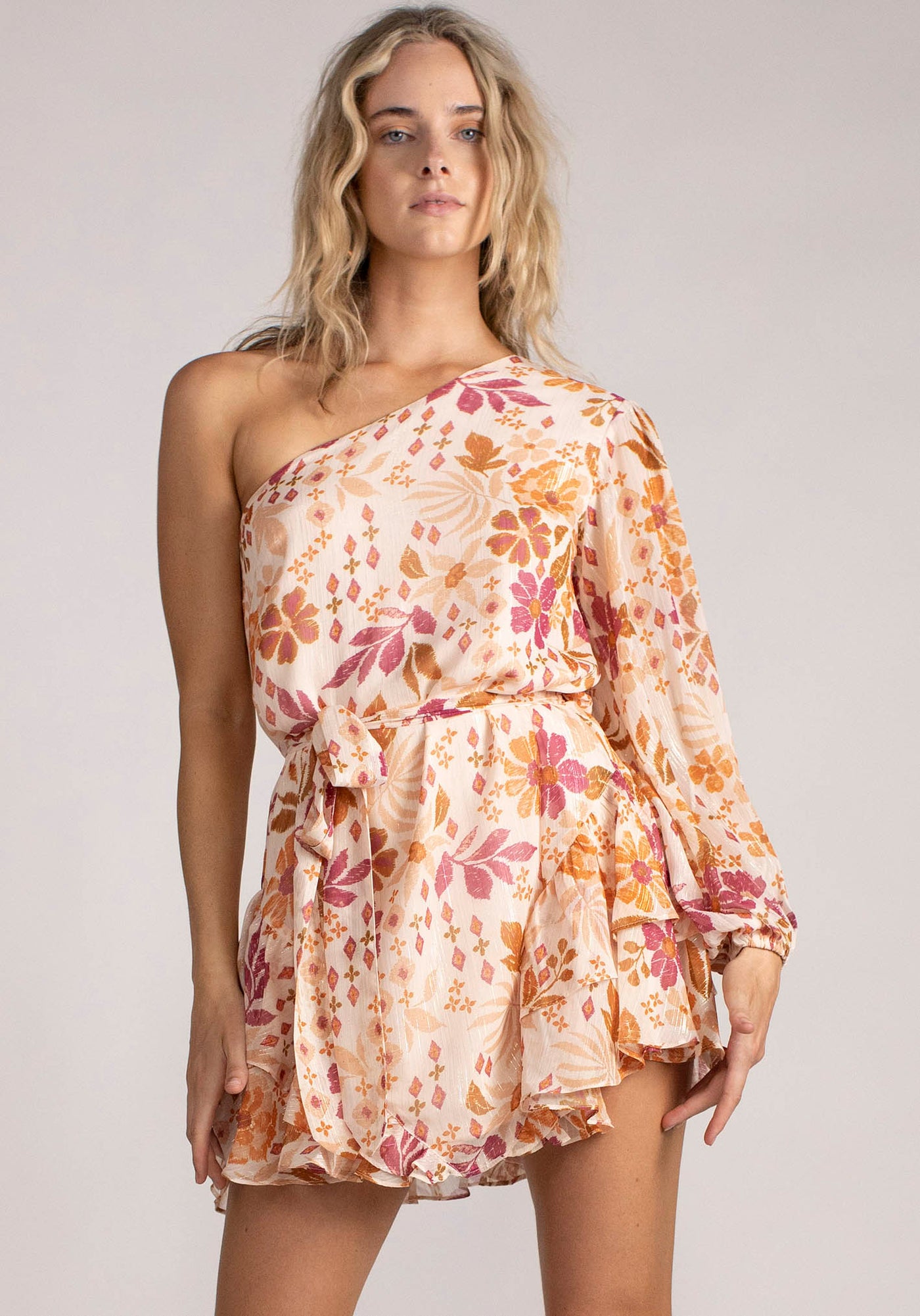 Sunshine Batik One Love Dress by Three of Something Floral Party Dress Australia