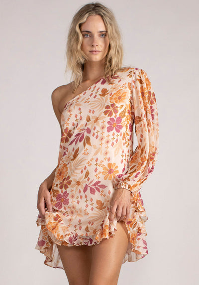 Sunshine Batik One Love Dress by Three of Something Floral Party Dress Australia