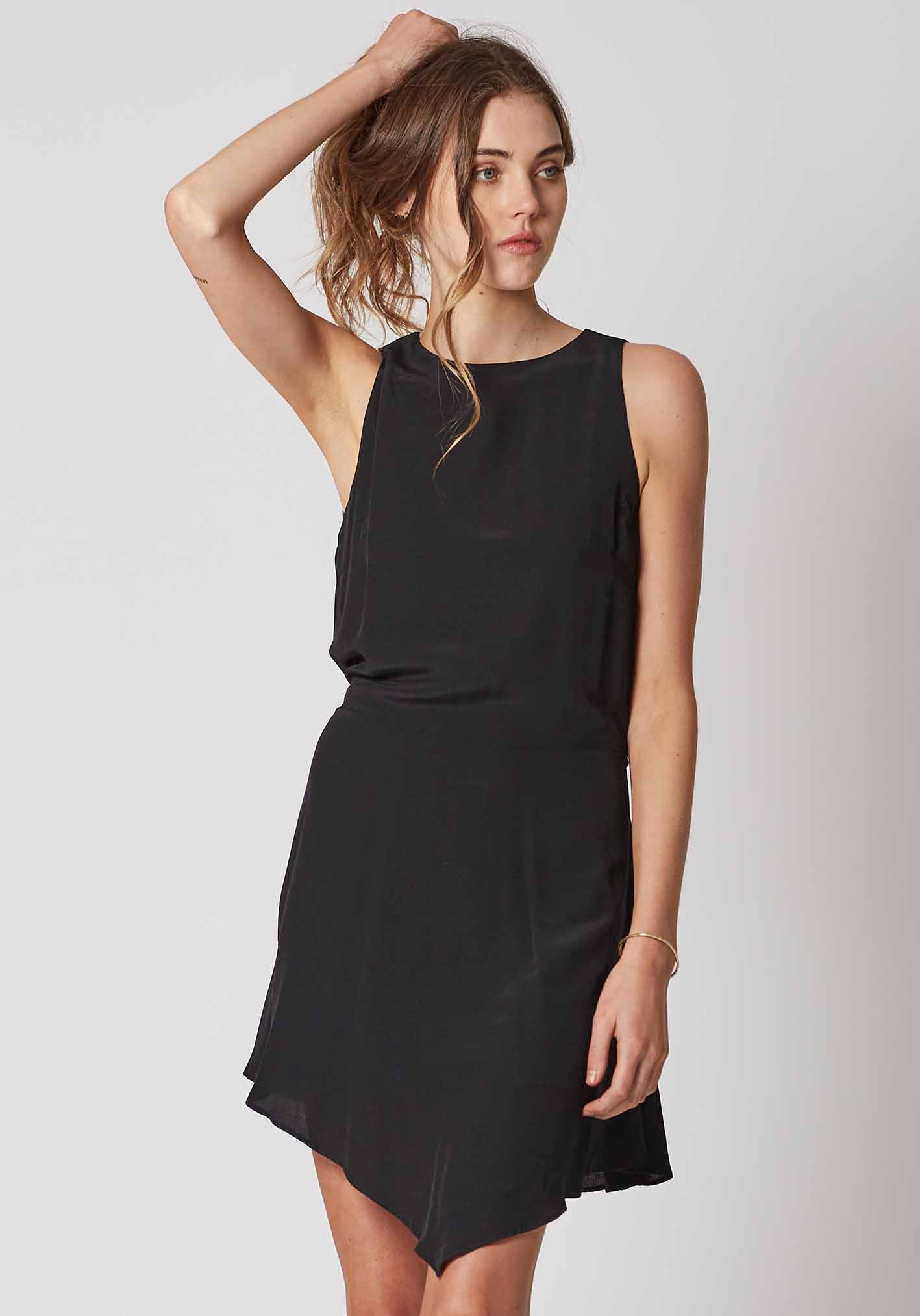 The Pocket Watch Party Dress Little Black Dress by Three of Something Australia
