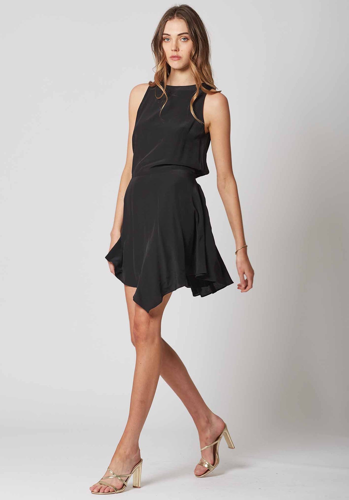 The Pocket Watch Party Dress Little Black Dress by Three of Something Australia